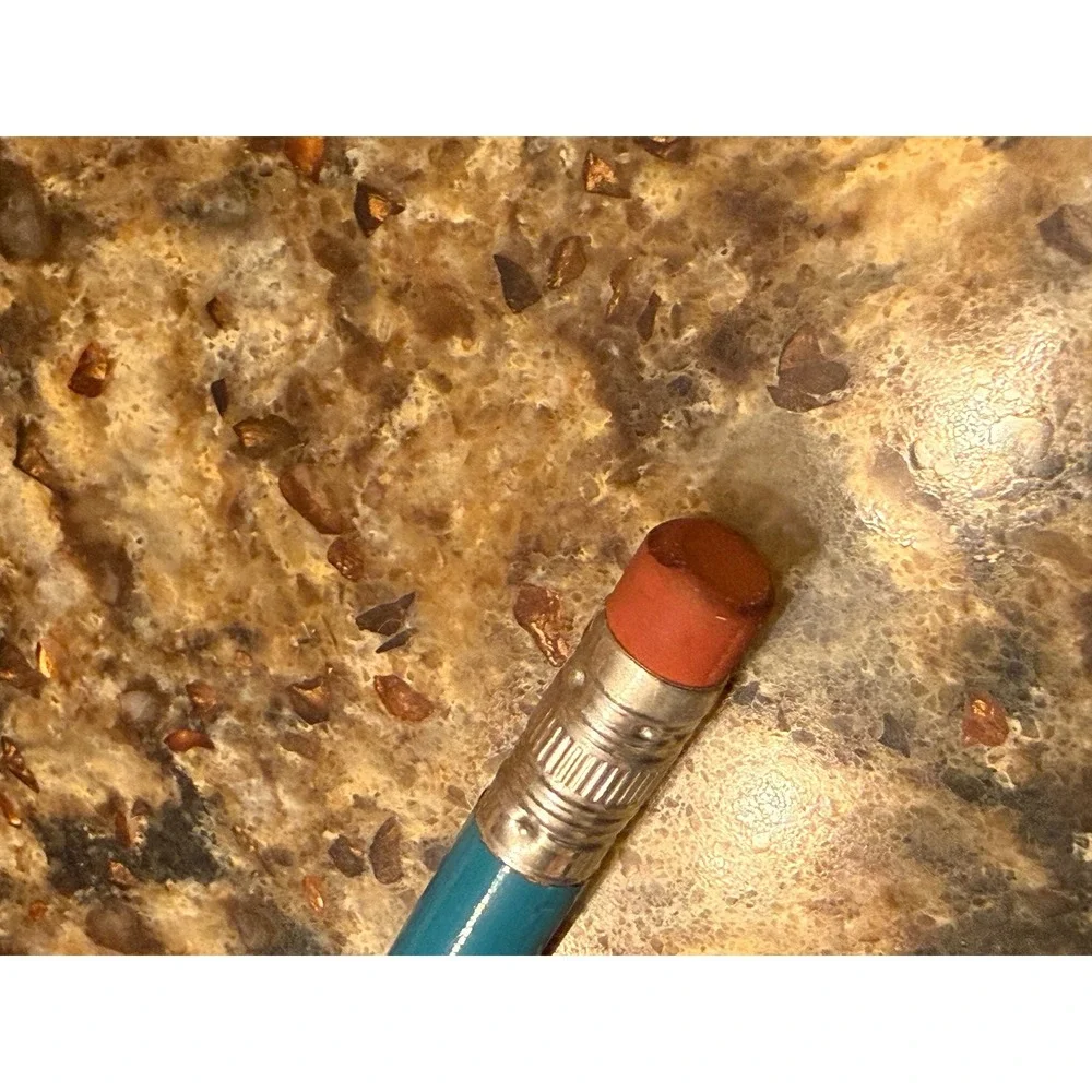 Vintage Eberhard Faber Jumbo Pencil Teal Blue Oversized Round USA Made
